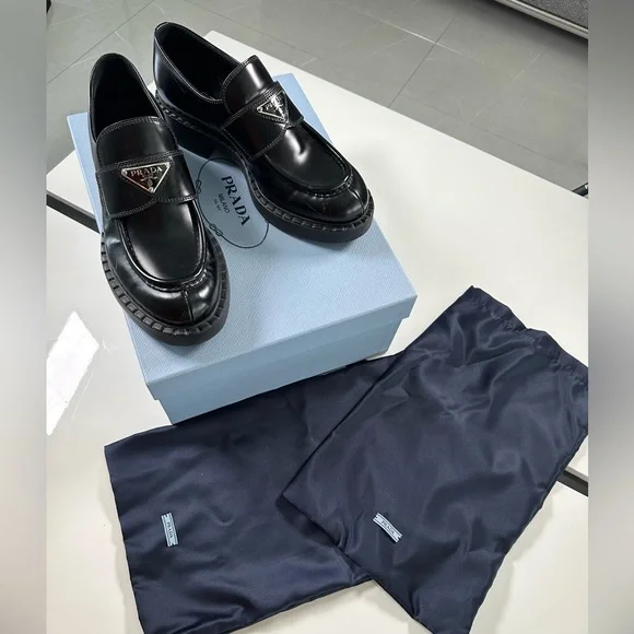 こうぴ　PRADA 革靴　size7 Prada | Shoes | Prada Loafers Size 7 | Poshmark